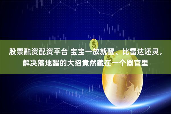 股票融资配资平台 宝宝一放就醒、比雷达还灵，解决落地醒的大招竟然藏在一个器官里