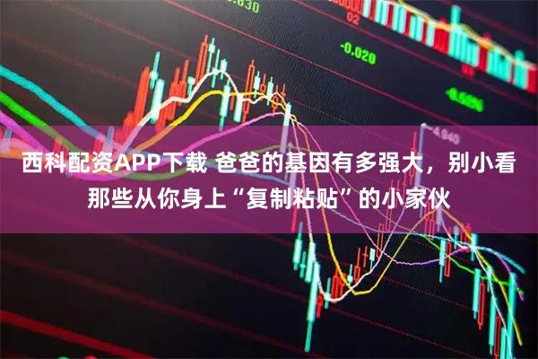 西科配资APP下载 爸爸的基因有多强大，别小看那些从你身上“复制粘贴”的小家伙
